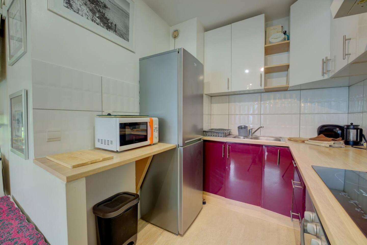 Elegant Apt W/2 Terraces/Mins To Beach & Shops Антіб Екстер'єр фото