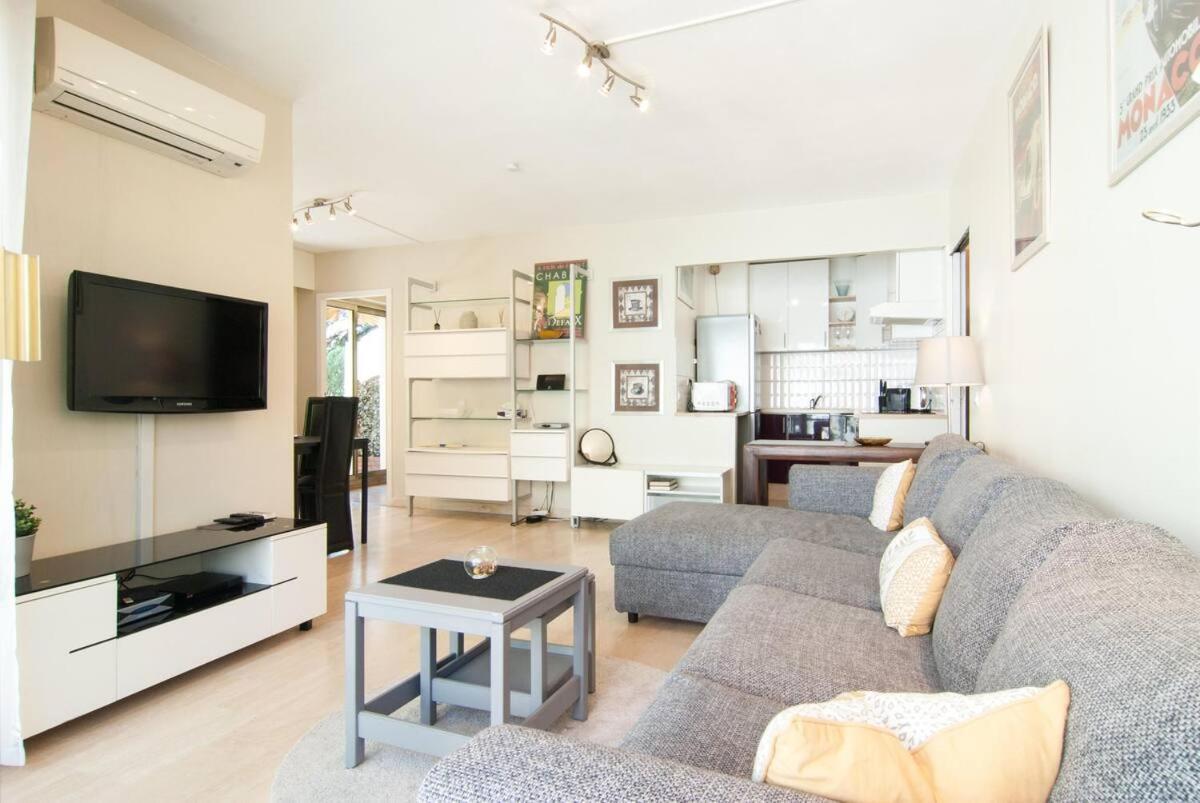 Elegant Apt W/2 Terraces/Mins To Beach & Shops Антіб Екстер'єр фото